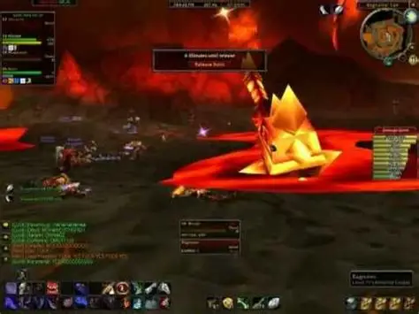 Ragnaros kill in Molten Core